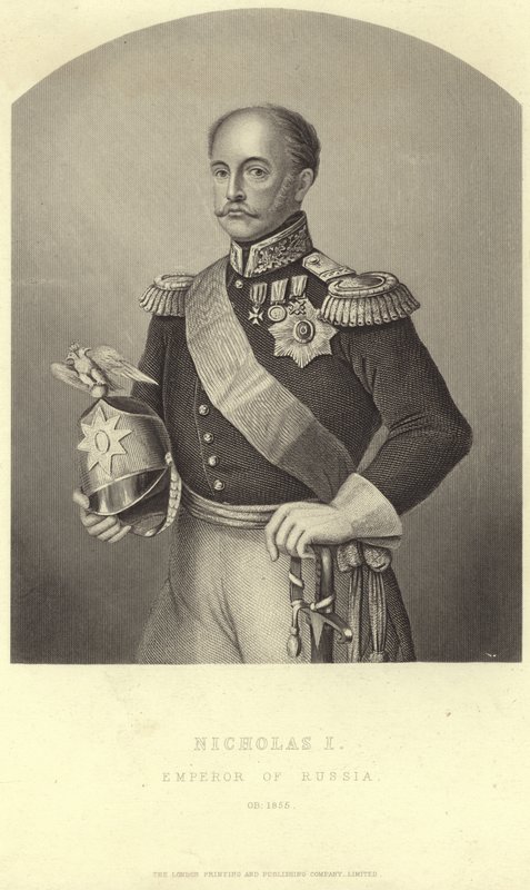 Nicholas I av Russland av English School