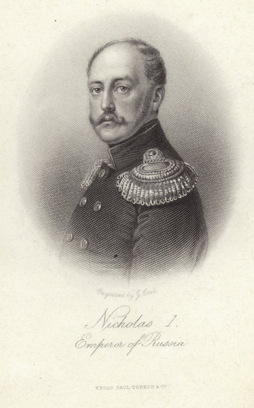 Nicholas I av Russland av English School