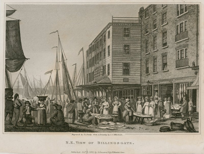 Nordøst utsikt over Billingsgate av English School