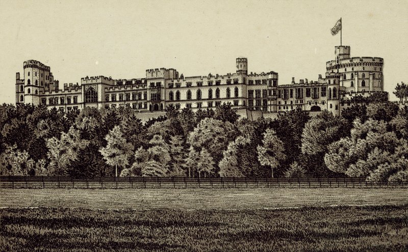 Nordfronten, Windsor Castle av English School