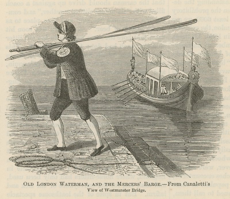 Old London Waterman av English School