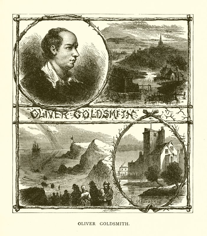 Oliver Goldsmith av English School