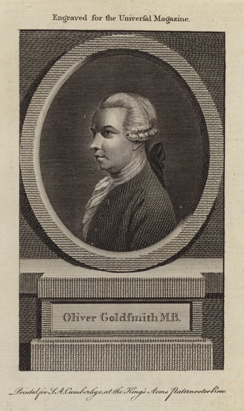 Oliver Goldsmith av English School