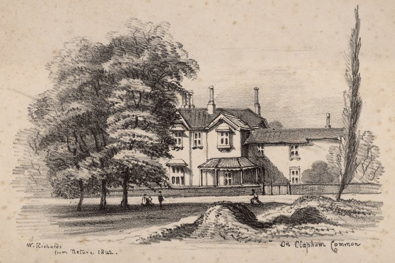 På Clapham Common, Surrey av English School