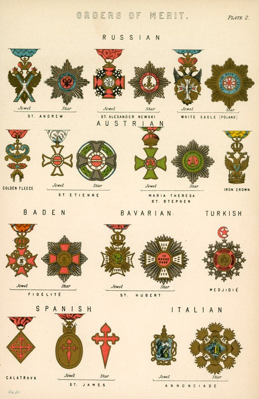 Orders of Merit av English School