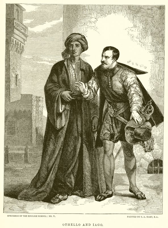 Othello og Iago av English School