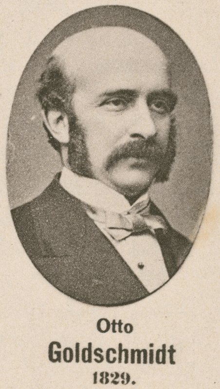 Otto Goldschmidt (gravyr) av English School