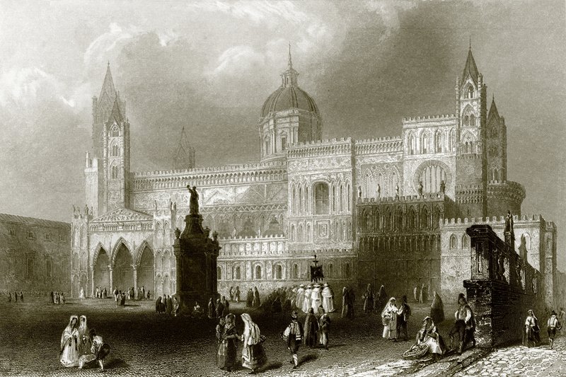 Palermo katedral av English School