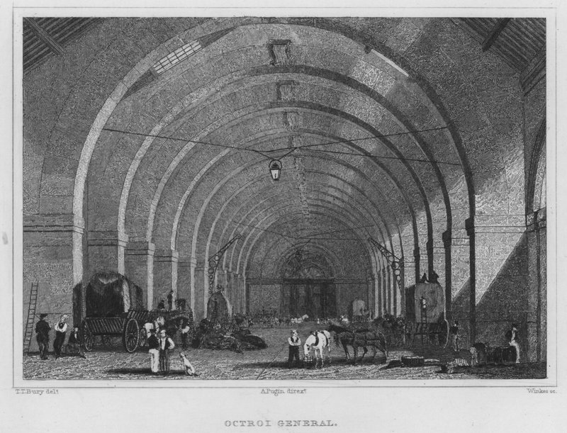 Paris, Octroi General (gravering) av English School