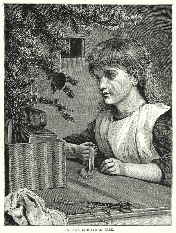 Patties juletre (gravering) av English School