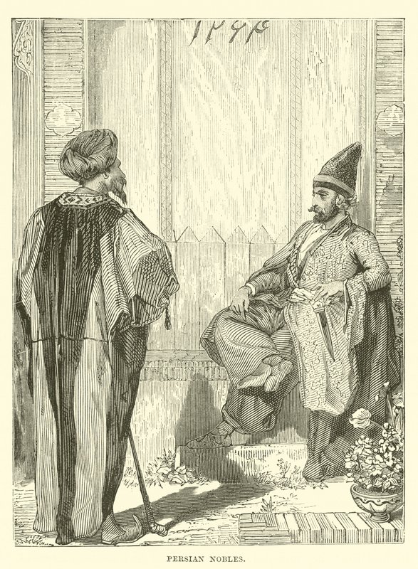 persiske adelsmenn av English School