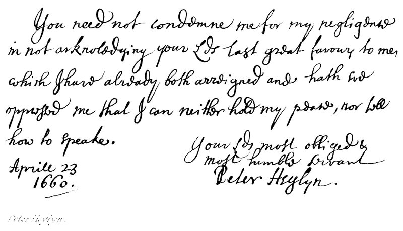 Peter Heylyn av English School