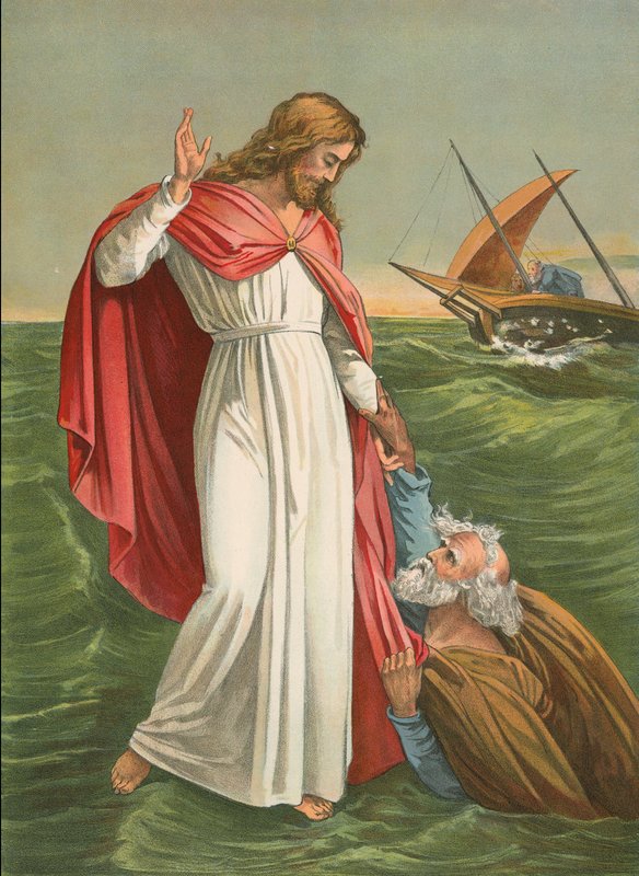 Peter går på havet av English School