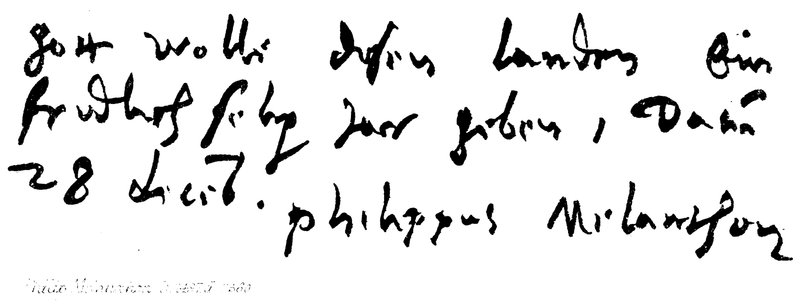 Philip Melancthon, f 1497, d 1560 av English School