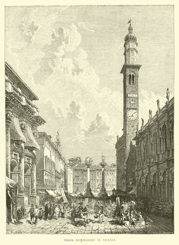Piazza dei Signori i Vicenza av English School