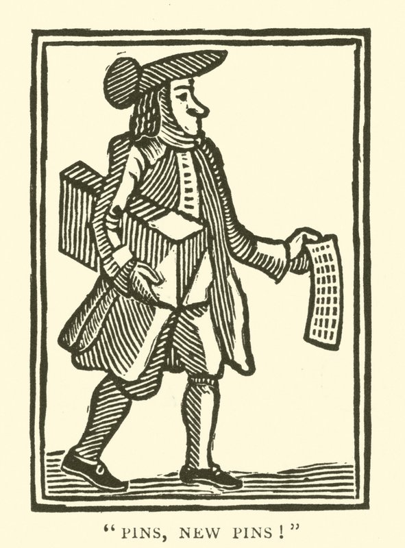 Pinselger (tresnitt) av English School