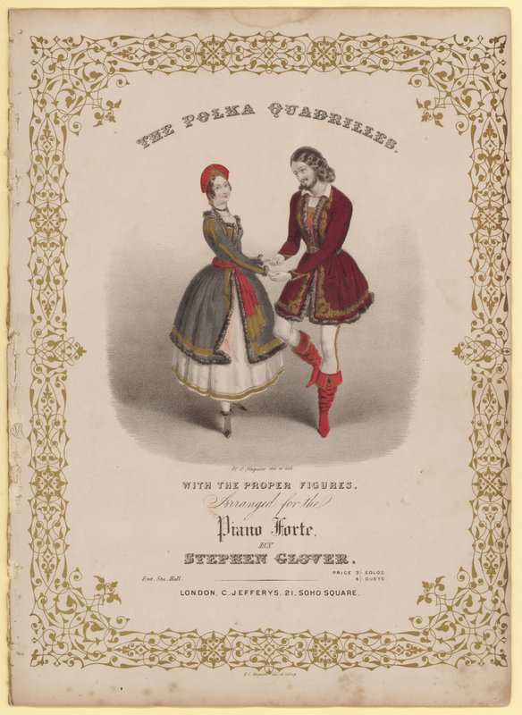 Polka-kvadriller av English School