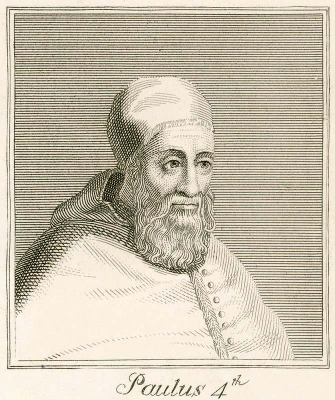 Pave Paul IV av English School