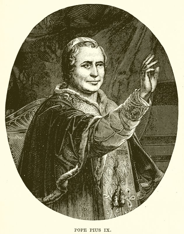 Pave Pius IX av English School