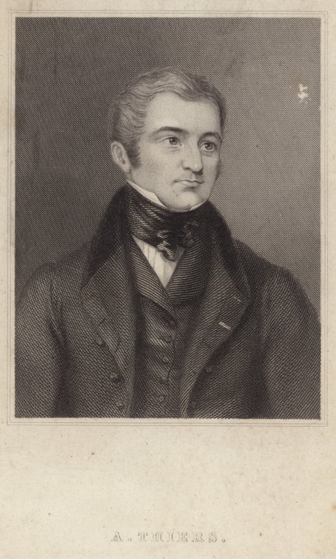 Portrett av Adolphe Thiers av English School