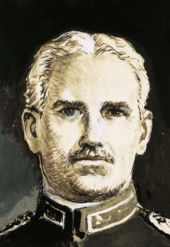 Portrett av G. W. Goethals av English School