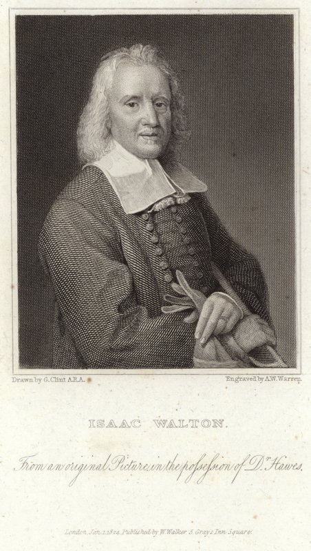Portrett av Izaak Walton av English School
