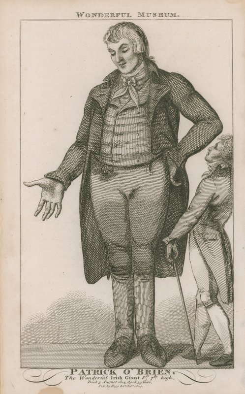 Portrett av Patrick OBrien av English School