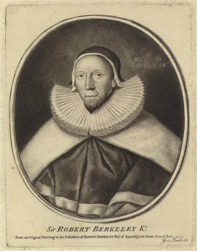 Portrett av Sir Robert Berkeley av English School