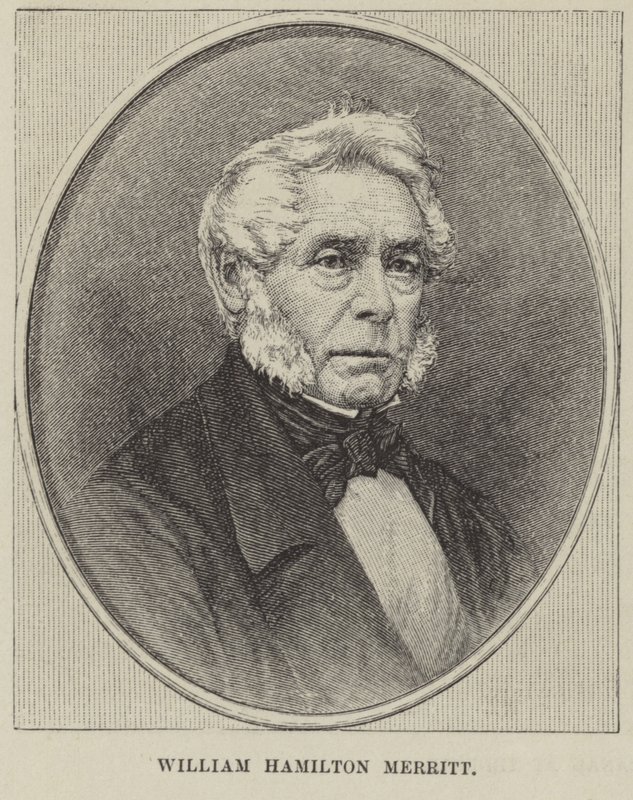 Portrett av William Hamilton Merritt av English School