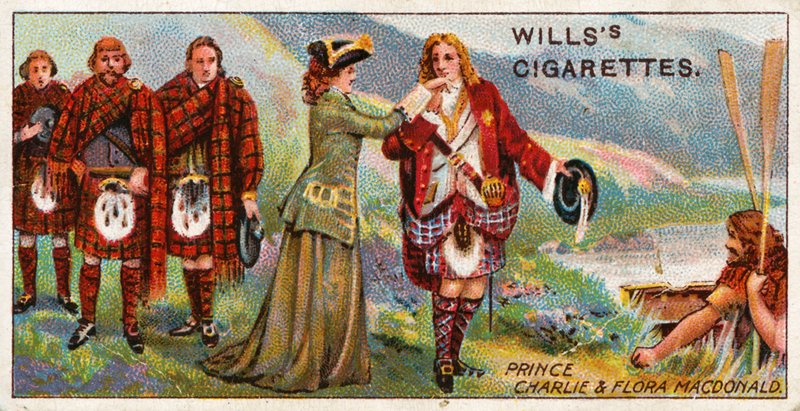 Prins Charlie og Flora Macdonald av English School
