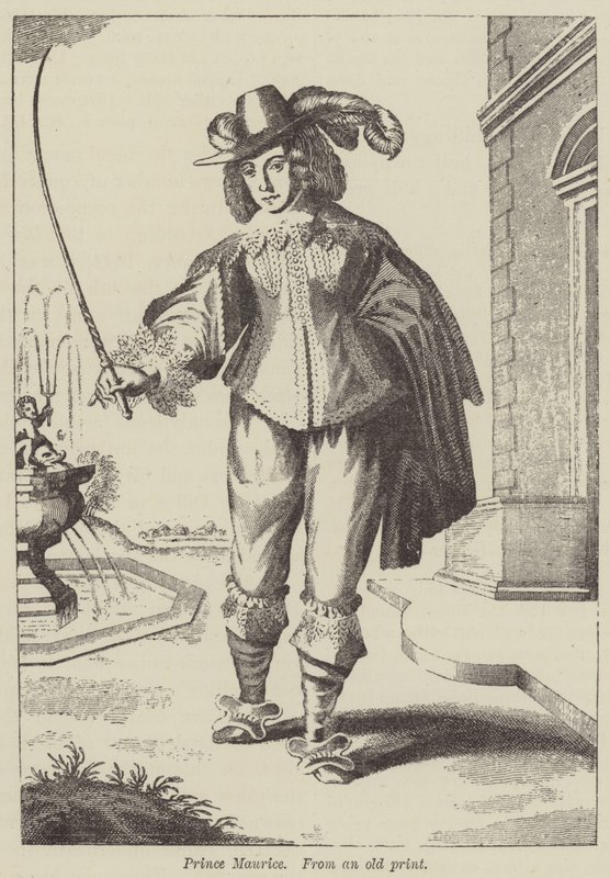 Prins Maurice (gravering) av English School