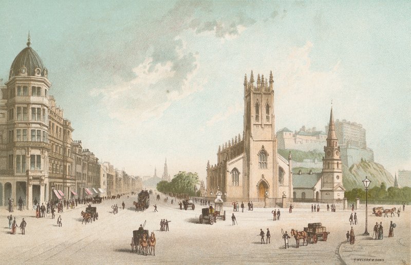 Princes Street Edinburgh - West End av English School
