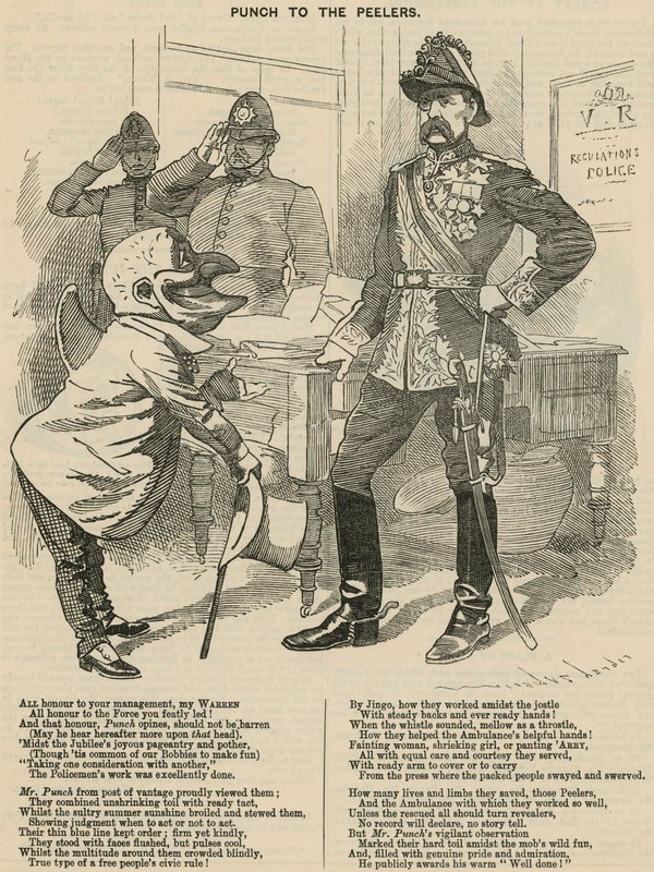 Punch to the Peelers av English School