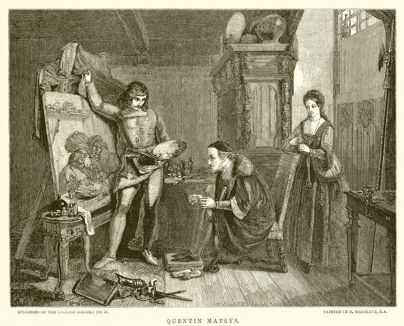 Quentin Matsys av English School