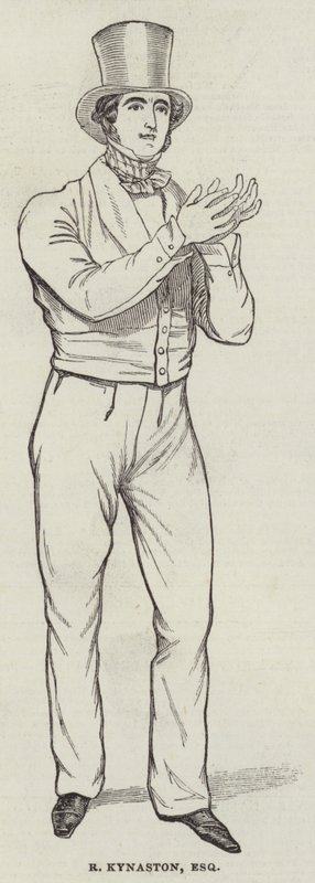 R Kynaston, Esquire (gravering) av English School