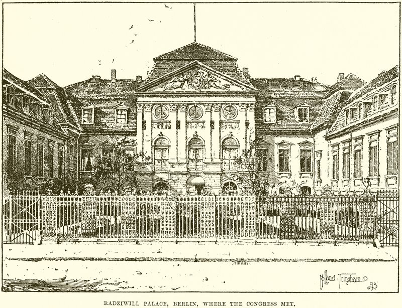Radziwill-palasset, Berlin, hvor kongressen møttes av English School