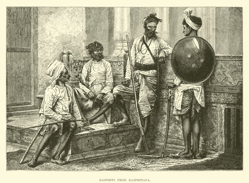 Rajputs av Rajputana av English School