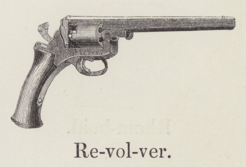 Revolver (gravering) av English School
