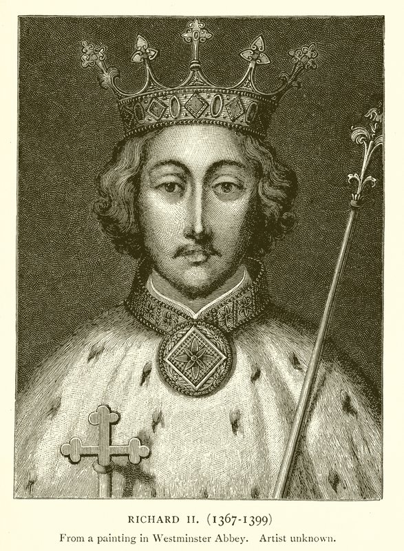 Richard II (1367–1399) av English School