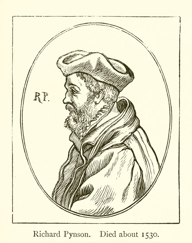 Richard Pynson, død omkring 1530 av English School