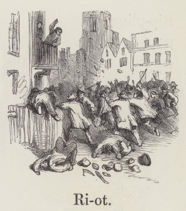 Riot (gravering) av English School