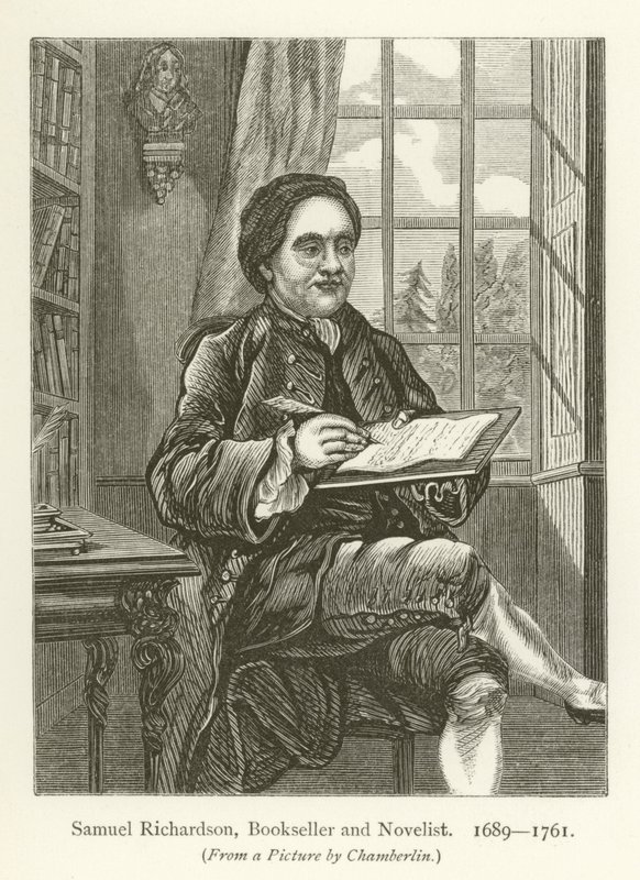 Samuel Richardson, bokhandler og romanforfatter av English School