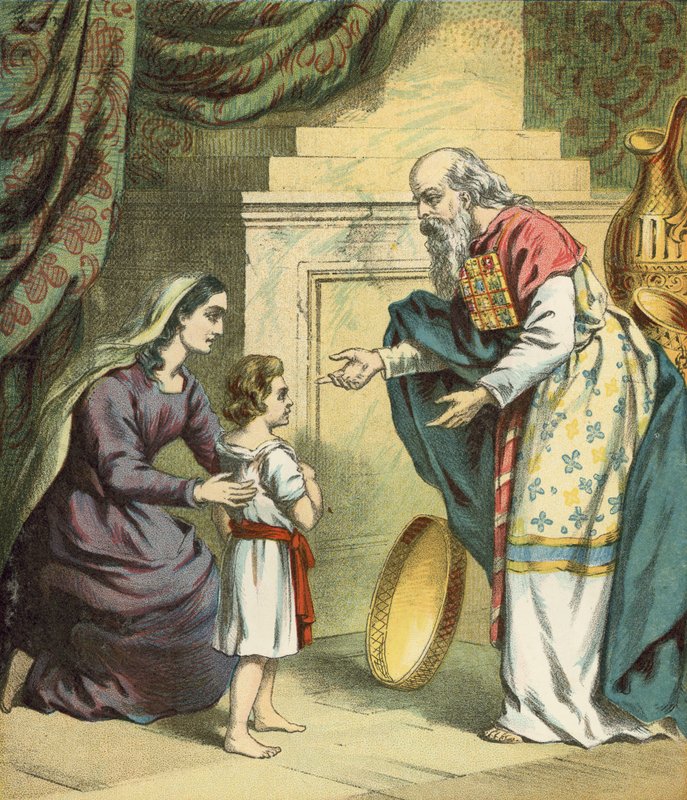 Samuel i tempelet av English School