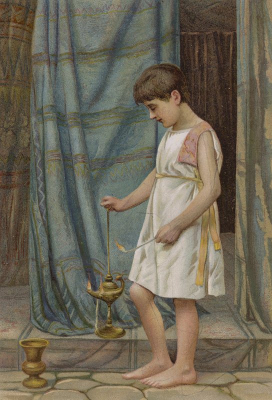 Samuel i tempelet av English School