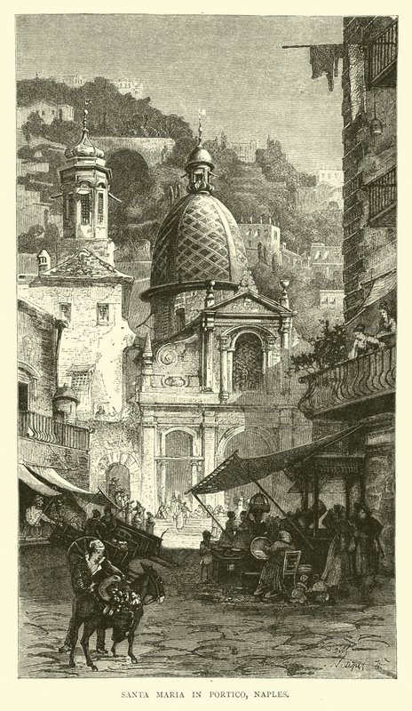 Santa Maria i Portico, Napoli av English School