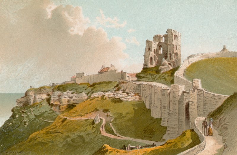 Scarborough Castle av English School