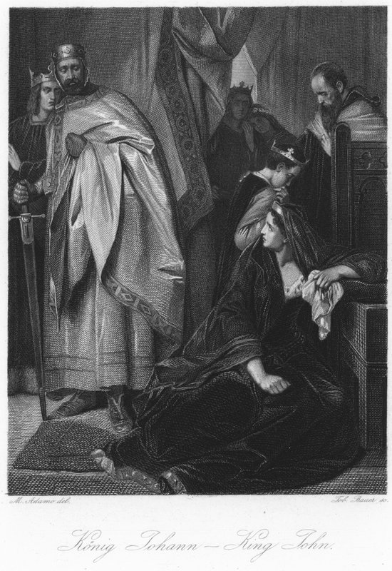 Scene fra King John av English School