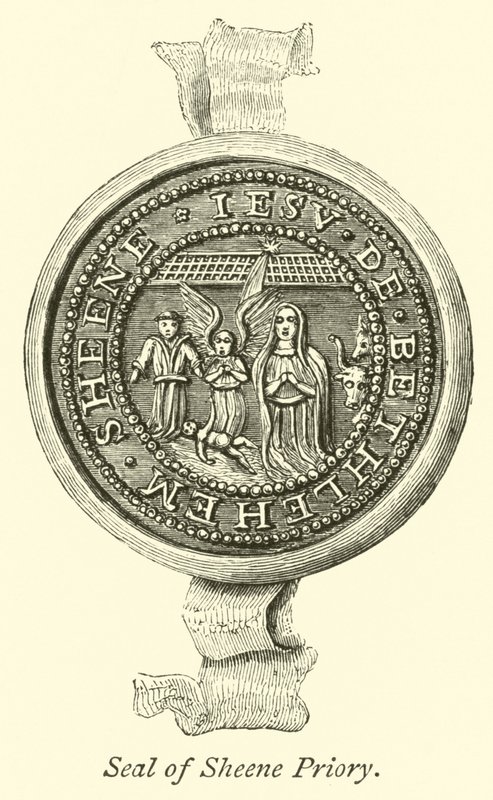Segl av Sheene Priory av English School