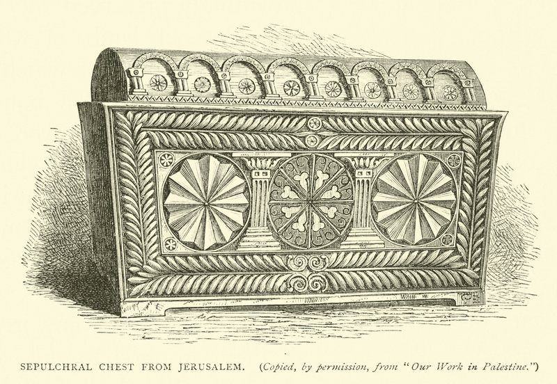 Gravkiste fra Jerusalem av English School