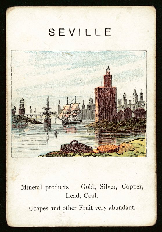 Sevilla (farge litho) av English School